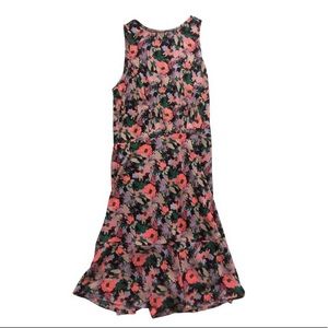 J.Crew Mercantile Floral RouchedWaist Casual Dress